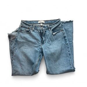 Abercrombie & Fitch curve love low rise Blue Denim Jeans